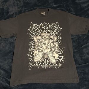 FOULPLAY GRAPHIC TEE SIZE L